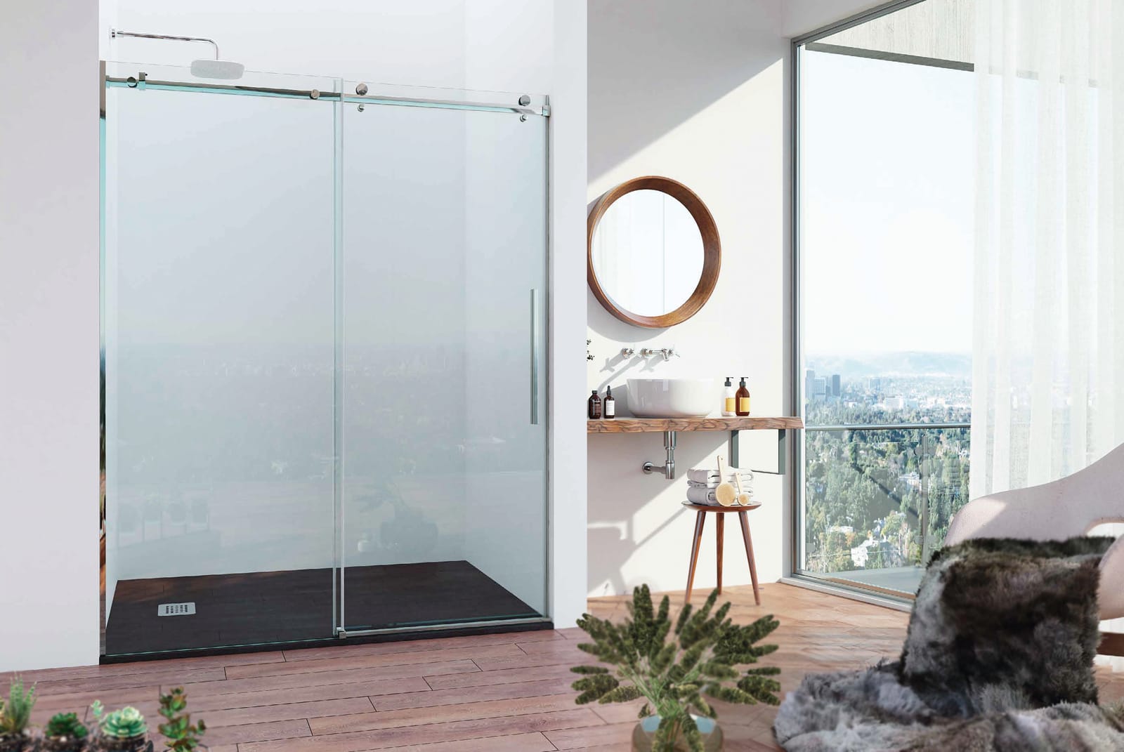 Mampara de ducha Glassinox Da Vinci Principal 0