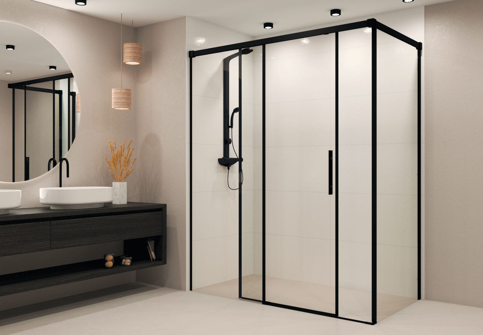 Mampara de ducha Bruntec Elite 400 Principal 0