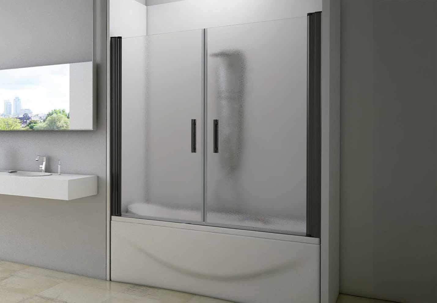 Mampara de bañera Asia Principal 0