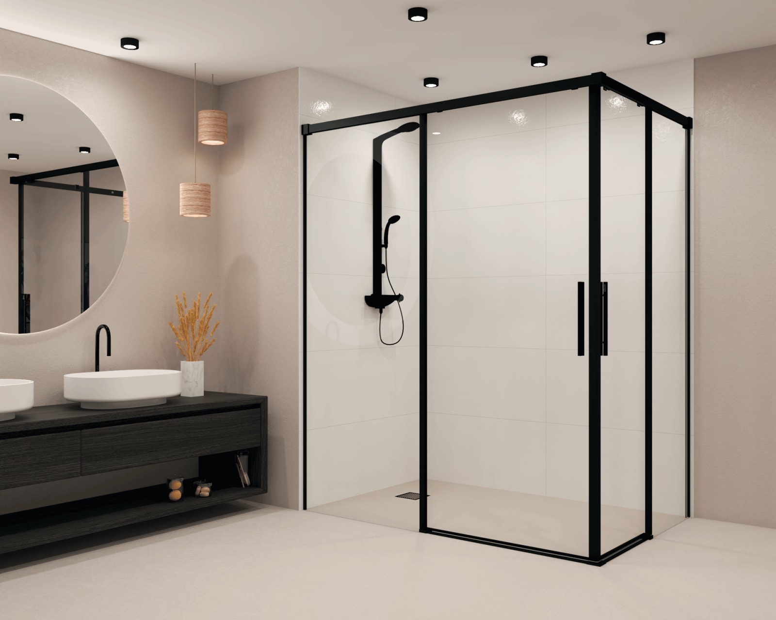 Mampara de ducha Bruntec Elite 300 Principal 0