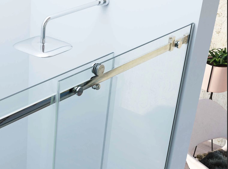 Mampara de ducha Glassinox Boticelli Detalle 1