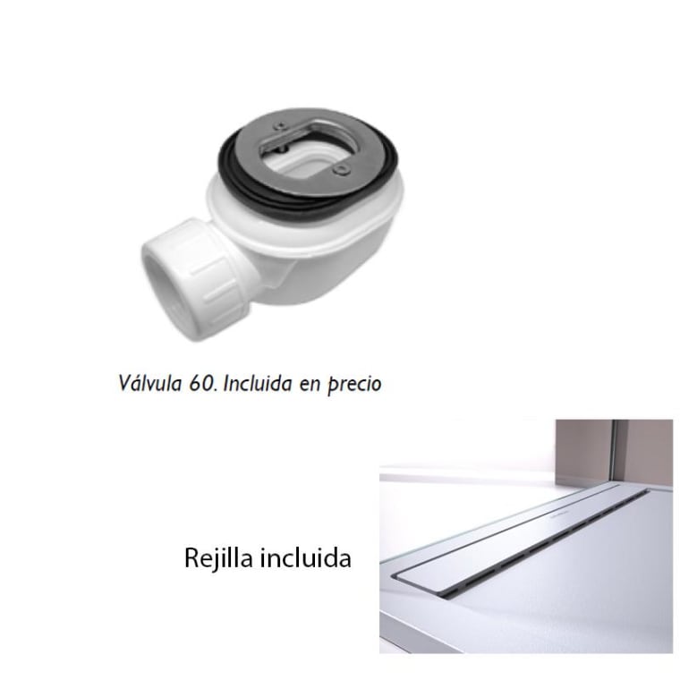 Plato de ducha Bruntec Design Veleta Croquis 7