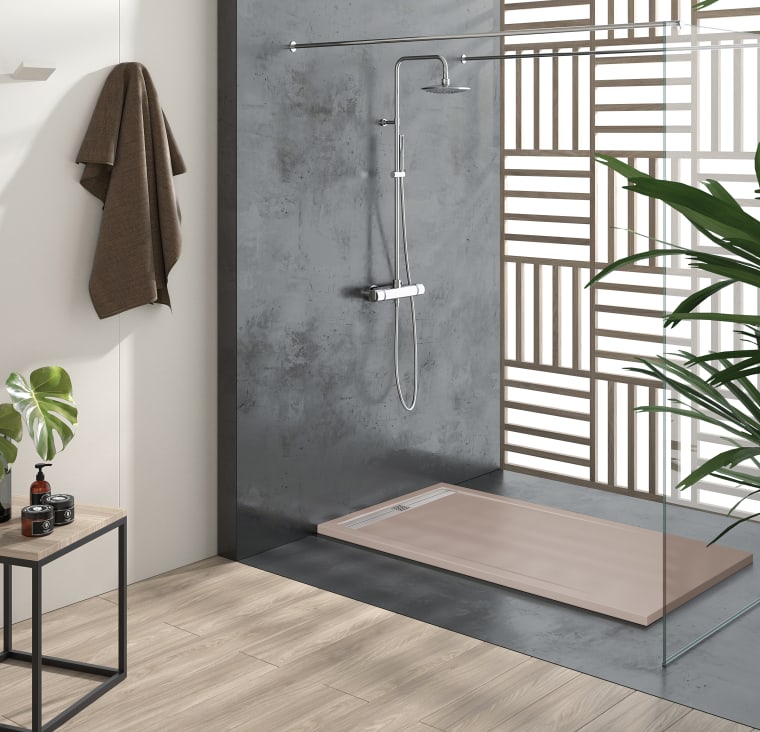 Plato de ducha Bruntec Design Mont Blanc Ambiente 5
