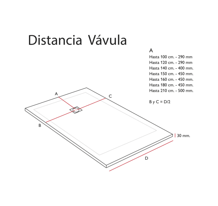Platos de ducha de resina decorados Bruntec Design 3D Colorido Croquis 4