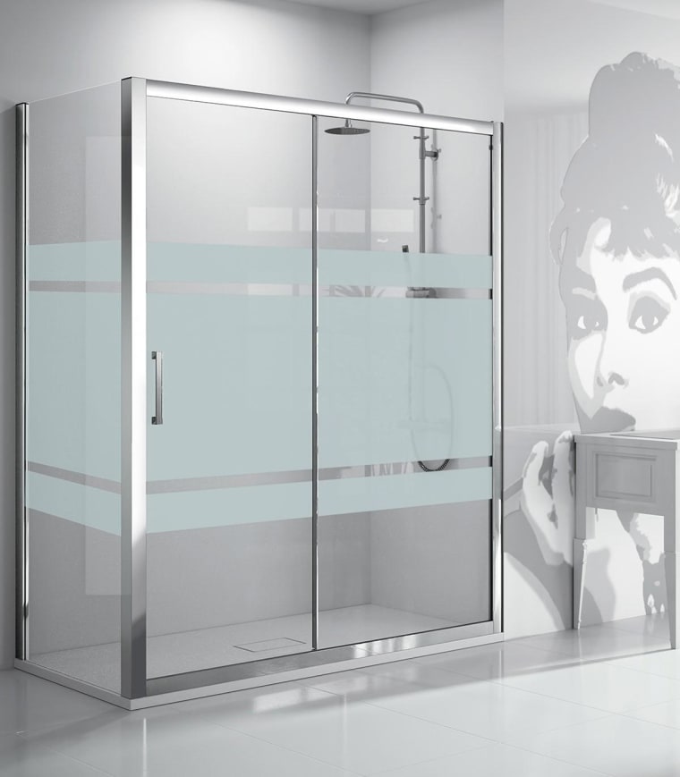 Mampara de ducha Kassandra 300 (TR102+TR103) Principal 1