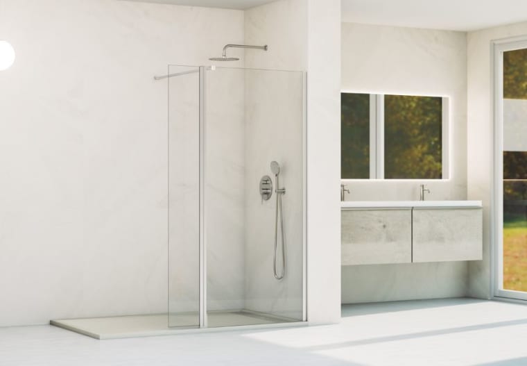 Mampara fija de ducha GME Screen Moving Ambiente 3