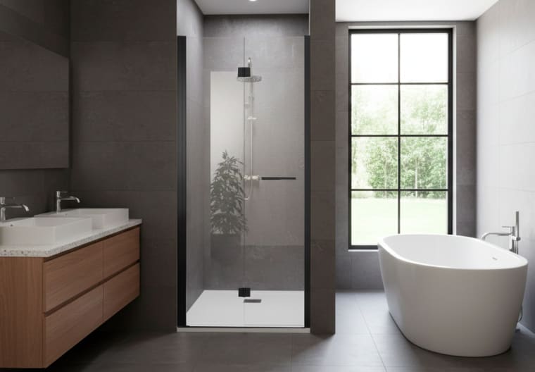 Mampara de ducha plegable Orleans Principal 2