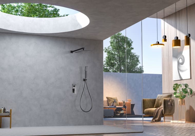 Conjunto de ducha empotrado Imex Pisa Ambiente 9