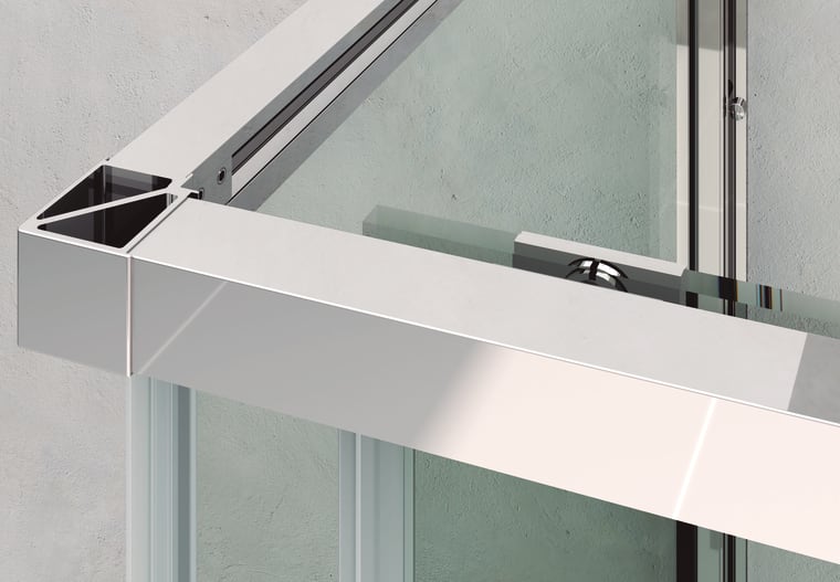 Mampara de ducha Bruntec Opal (300) Detalle 2