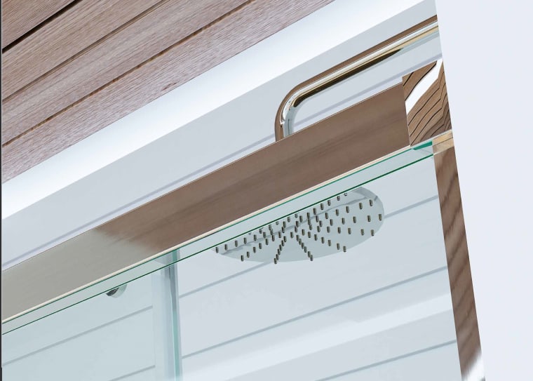 Mampara de ducha Glassinox Combi Detalle 1