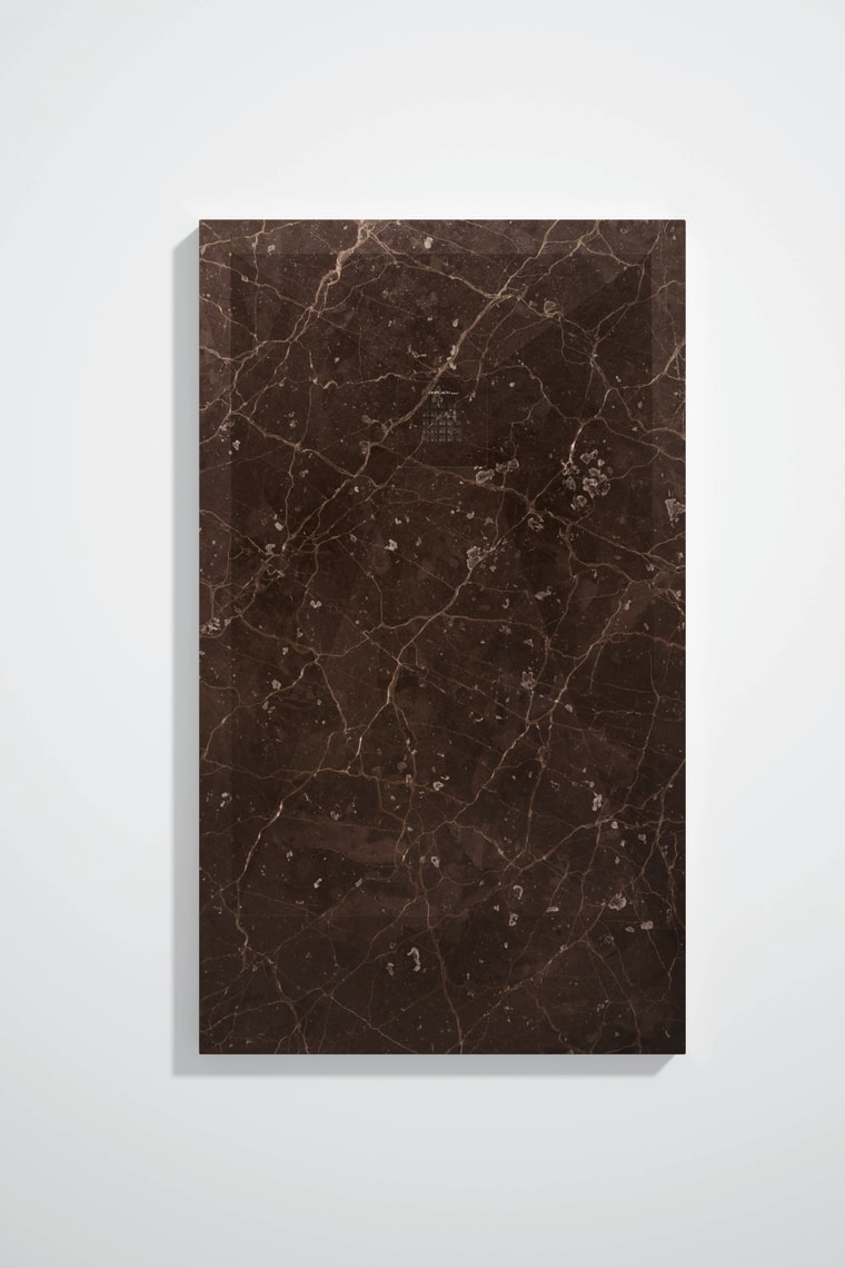 Platos de ducha de resina decorados Bruntec Stone 3D Mármol opción 19
