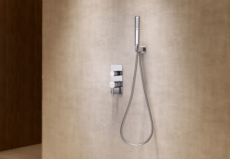 Conjunto de ducha empotrado con rociador movible Imex Toscana Ambiente 8
