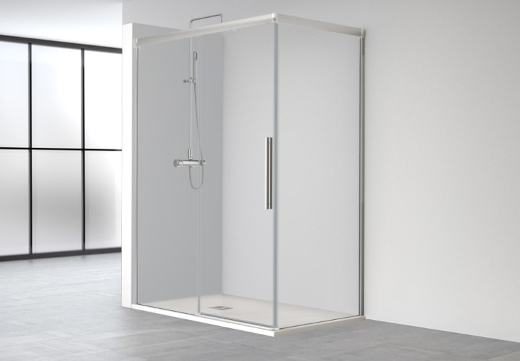 Mampara de Ducha Profiltek Wind (WI-216) opción 3