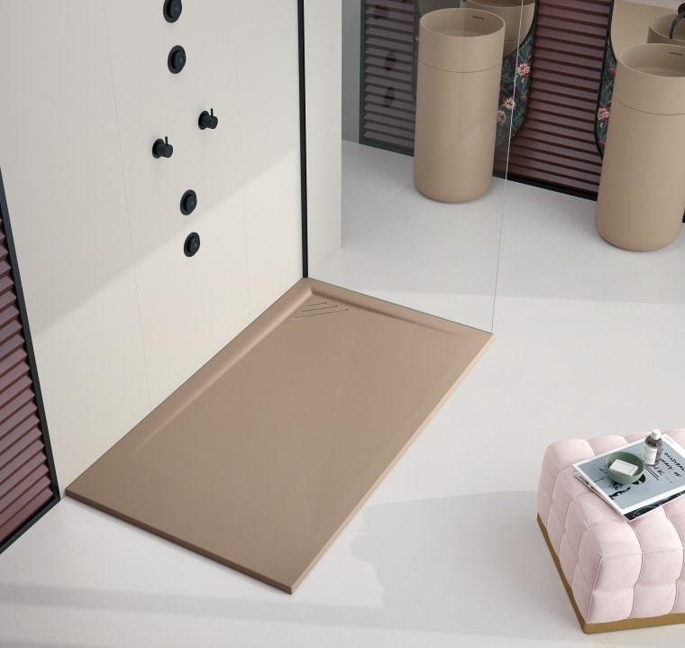 Plato de ducha Bruntec Design Corner Ambiente 2