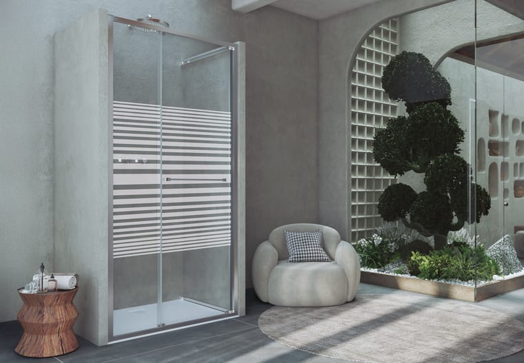 Mampara de ducha Bruntec Next (100 B) Ambiente 8