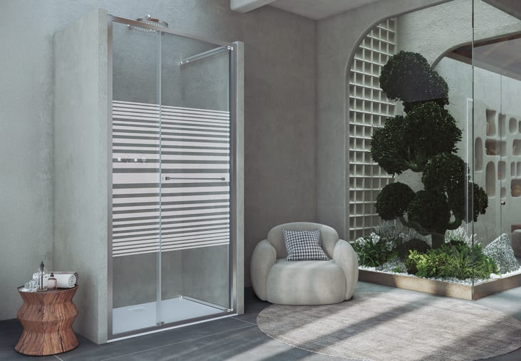 Mampara de ducha Bruntec Next (100 B) Ambiente 8
