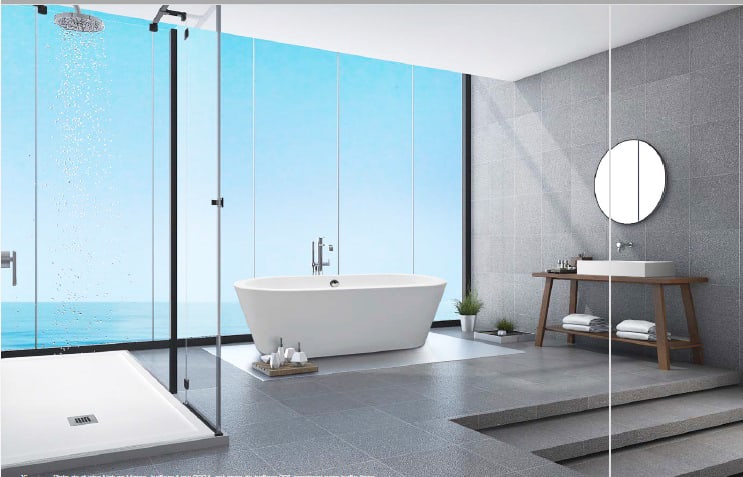 Plato de ducha Bruntec Frame Ambiente 8