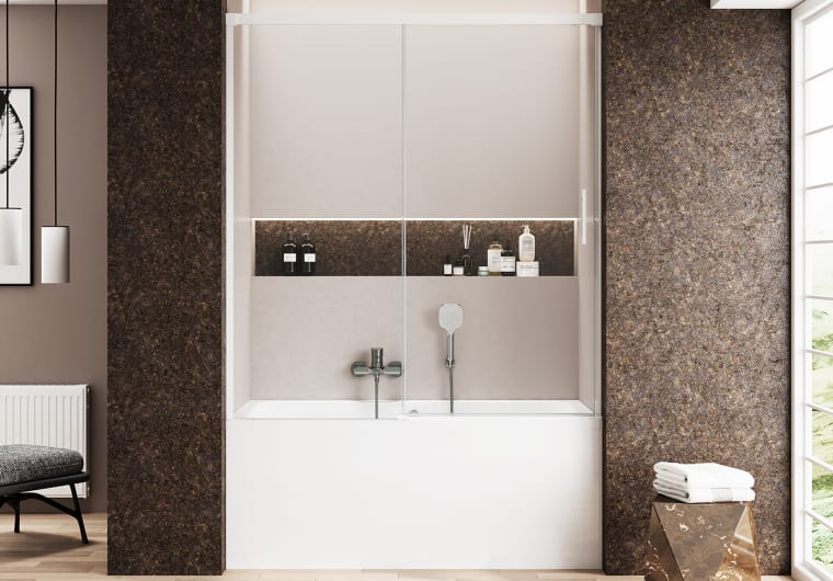 Mampara de bañera Oslo Principal 2
