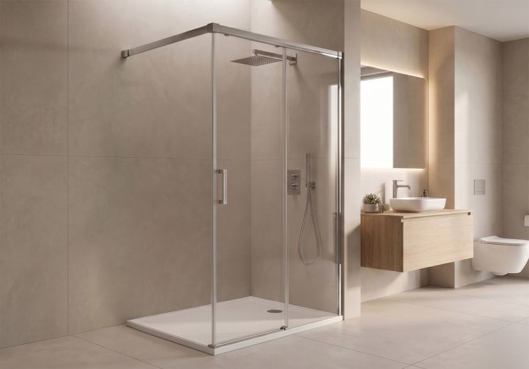Mampara de ducha Bruntec Galaxy (700) Principal 1