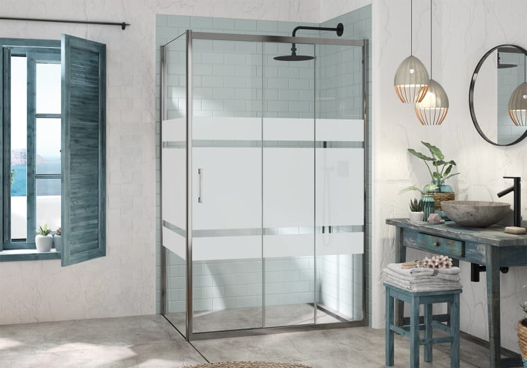 Mampara de ducha Kassandra Kaarol (KA101+KA103) Ambiente 1