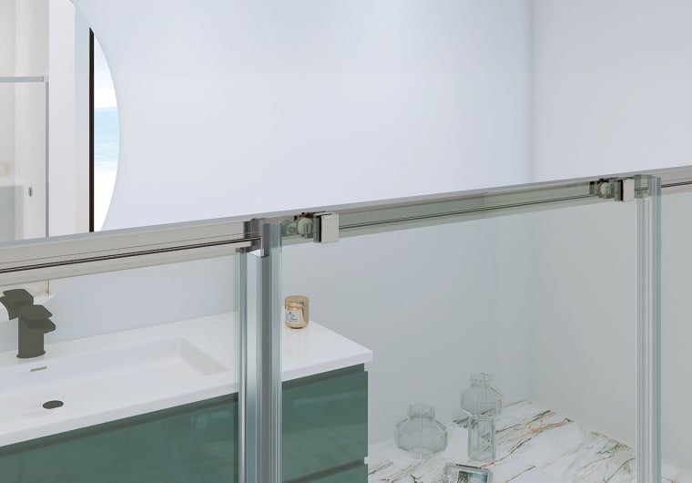 Mampara de ducha Bruntec Galaxy 900 Detalle 11