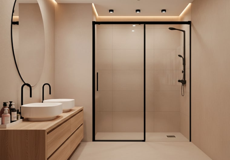 Mampara de ducha Bruntec Elite Ambiente 4