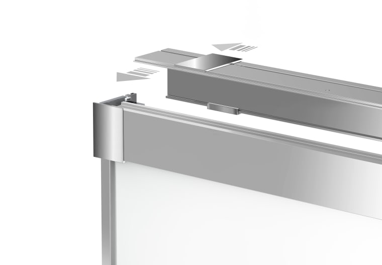 Mampara de ducha Kassandra Pavia (102+103) Detalle 7