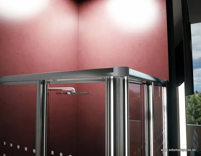 Mampara Angular de ducha Montreal Detalle 5