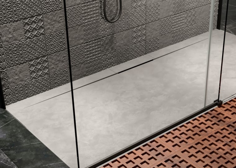 Plato de ducha de resina Hidronatur Lyra Ambiente 11