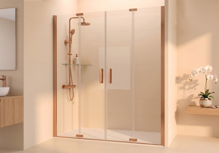 Mampara de ducha Bruntec Pure (200B) a medida Principal 3