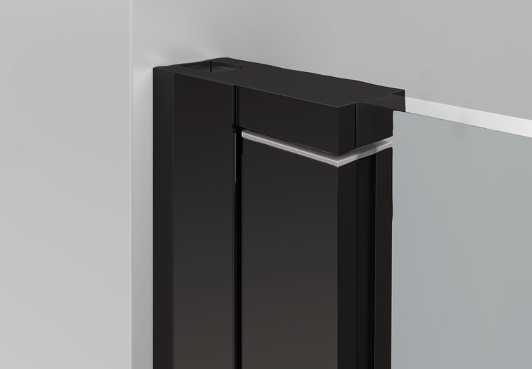 Mampara de ducha en Acero Inox Dione Detalle 7