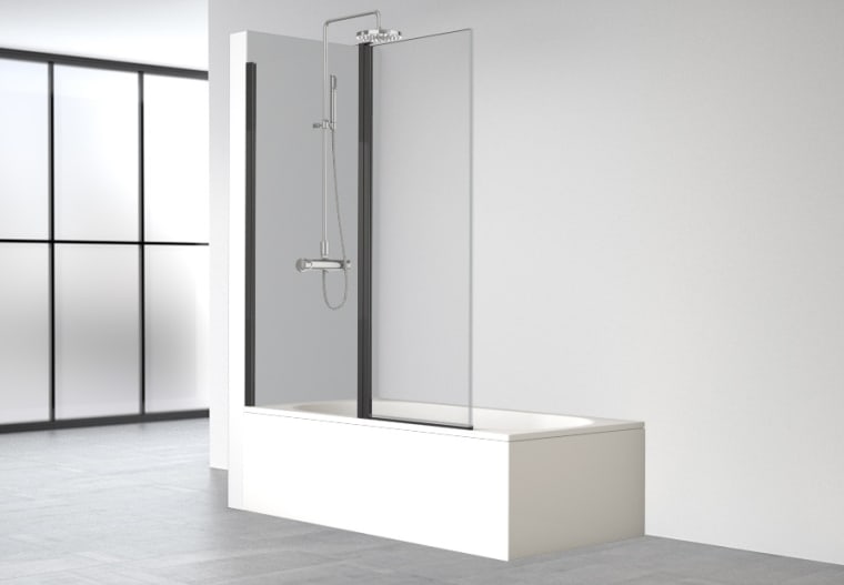 Mampara de bañera Profiltek Hada Plus (HP-106) opción 2