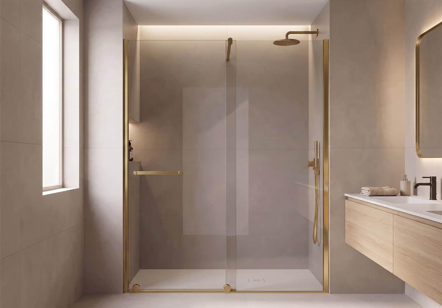 Mampara de ducha Profiltek Vanity (ST-210) Principal 2
