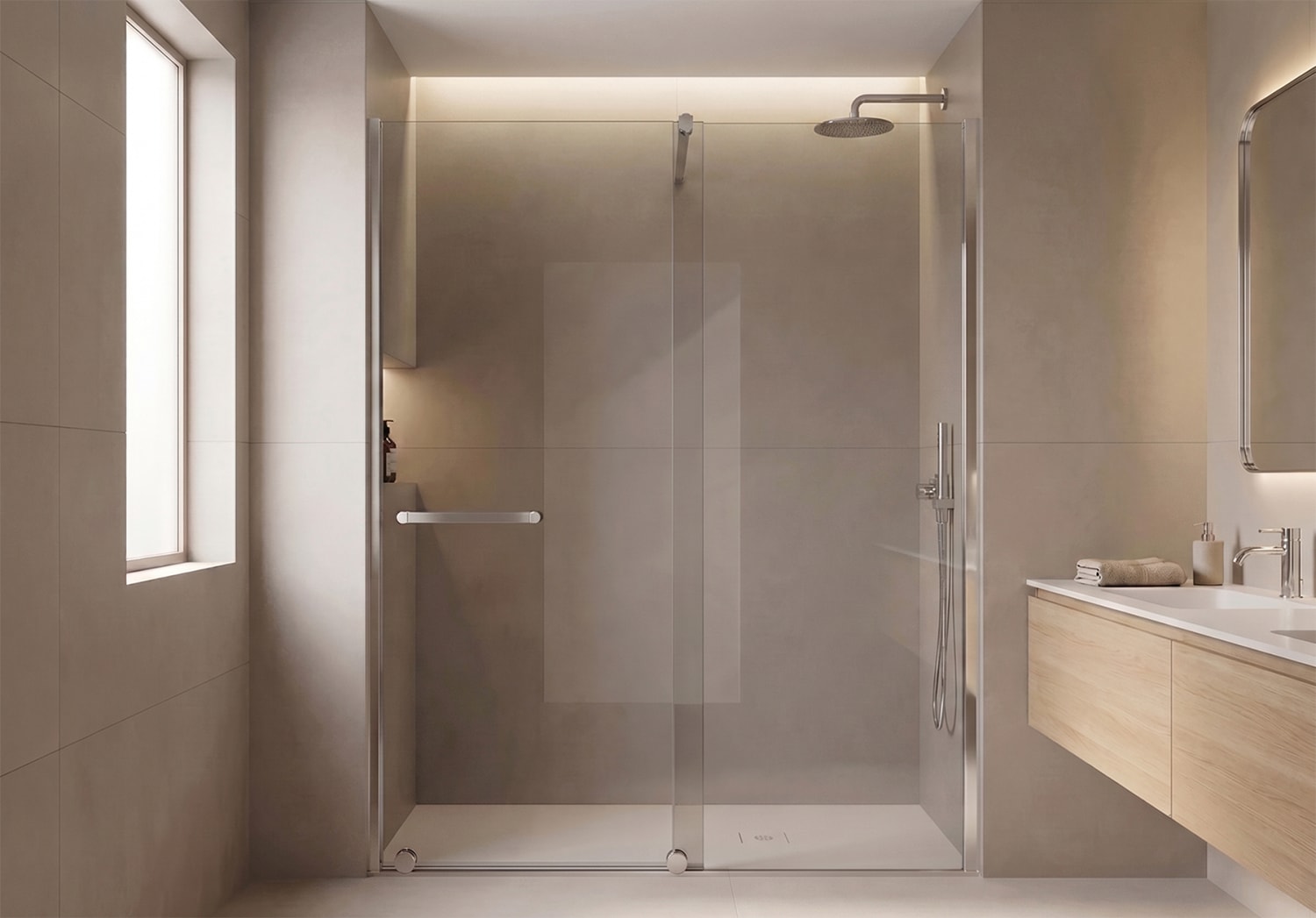 Mampara de ducha Profiltek Vanity (ST-210) Principal 0