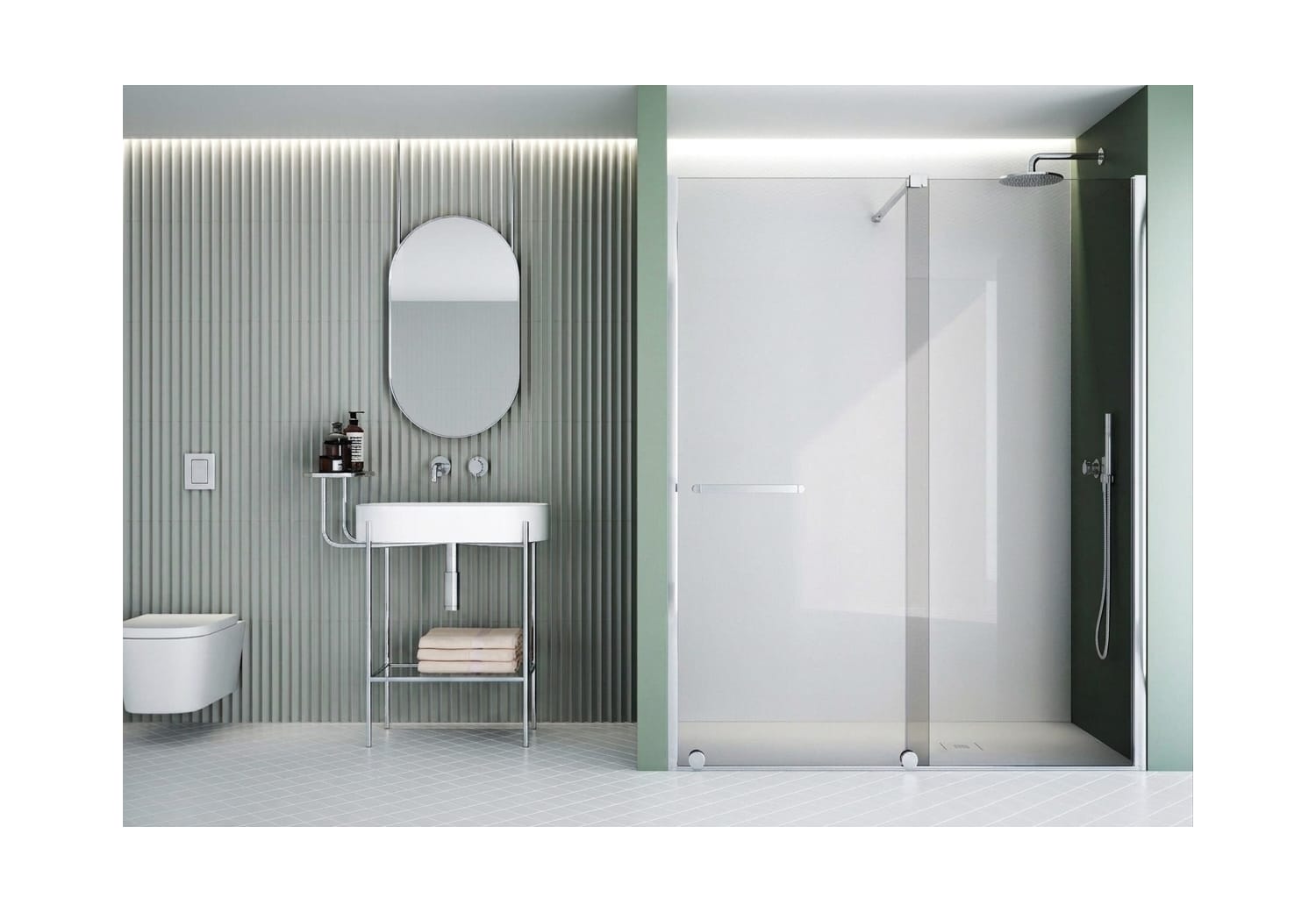 Mampara de ducha Profiltek Vanity (ST-210) Principal 0