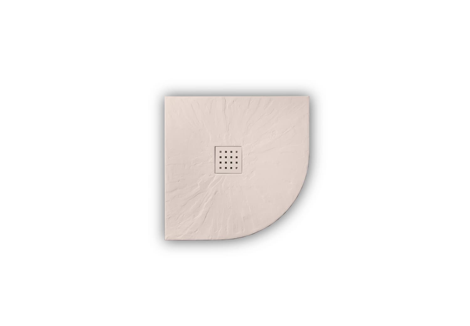 Plato de ducha de resina Doccia Pizarra Semicircular Principal 2