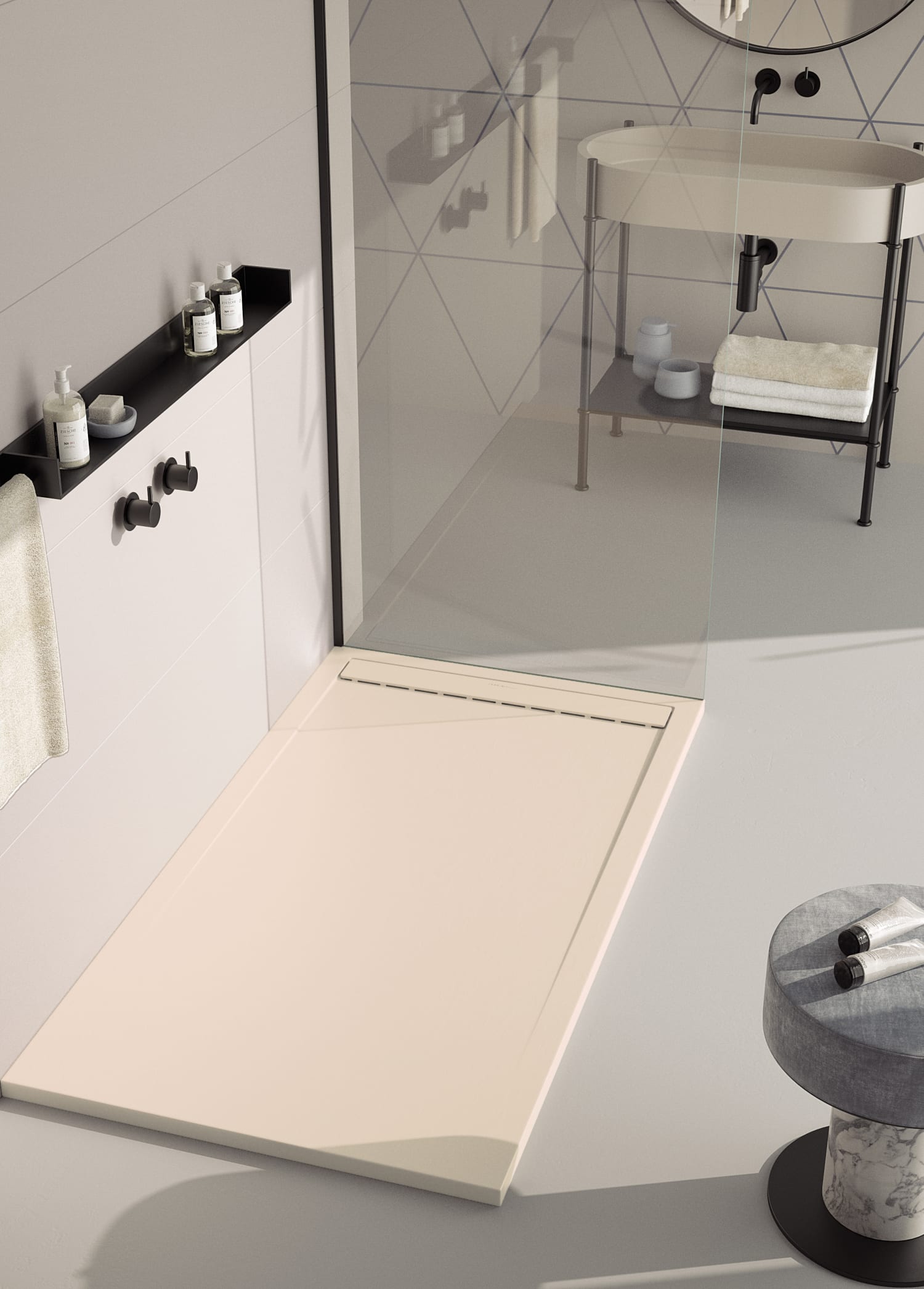 Plato de ducha Bruntec Design Veleta Ambiente 5