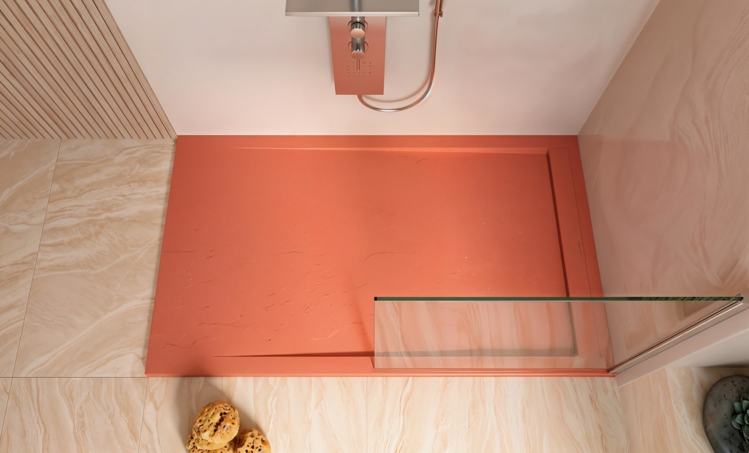 Plato de ducha Bruntec Design Veleta Ambiente 26
