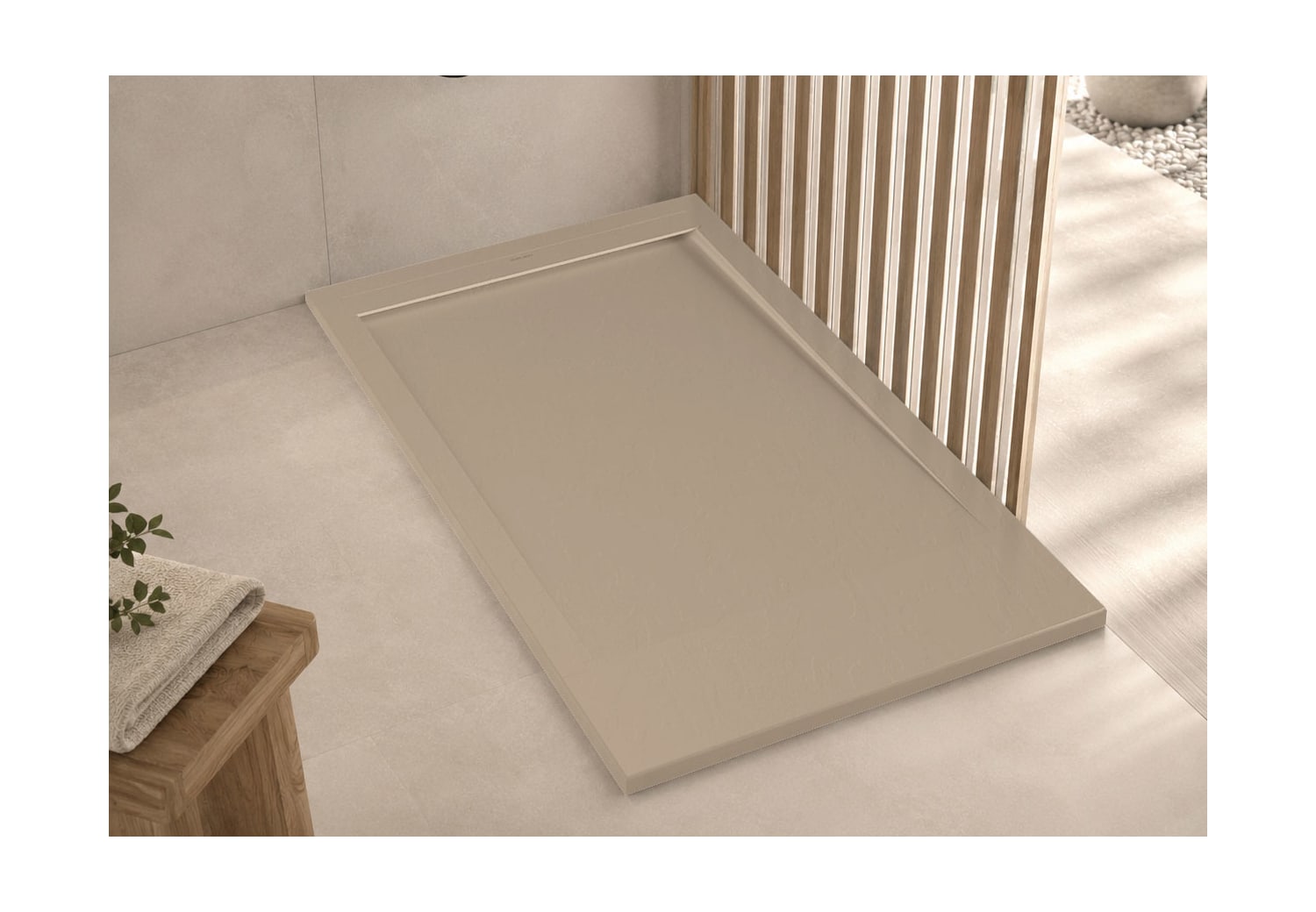 Plato de ducha Bruntec Design Veleta Ambiente 25