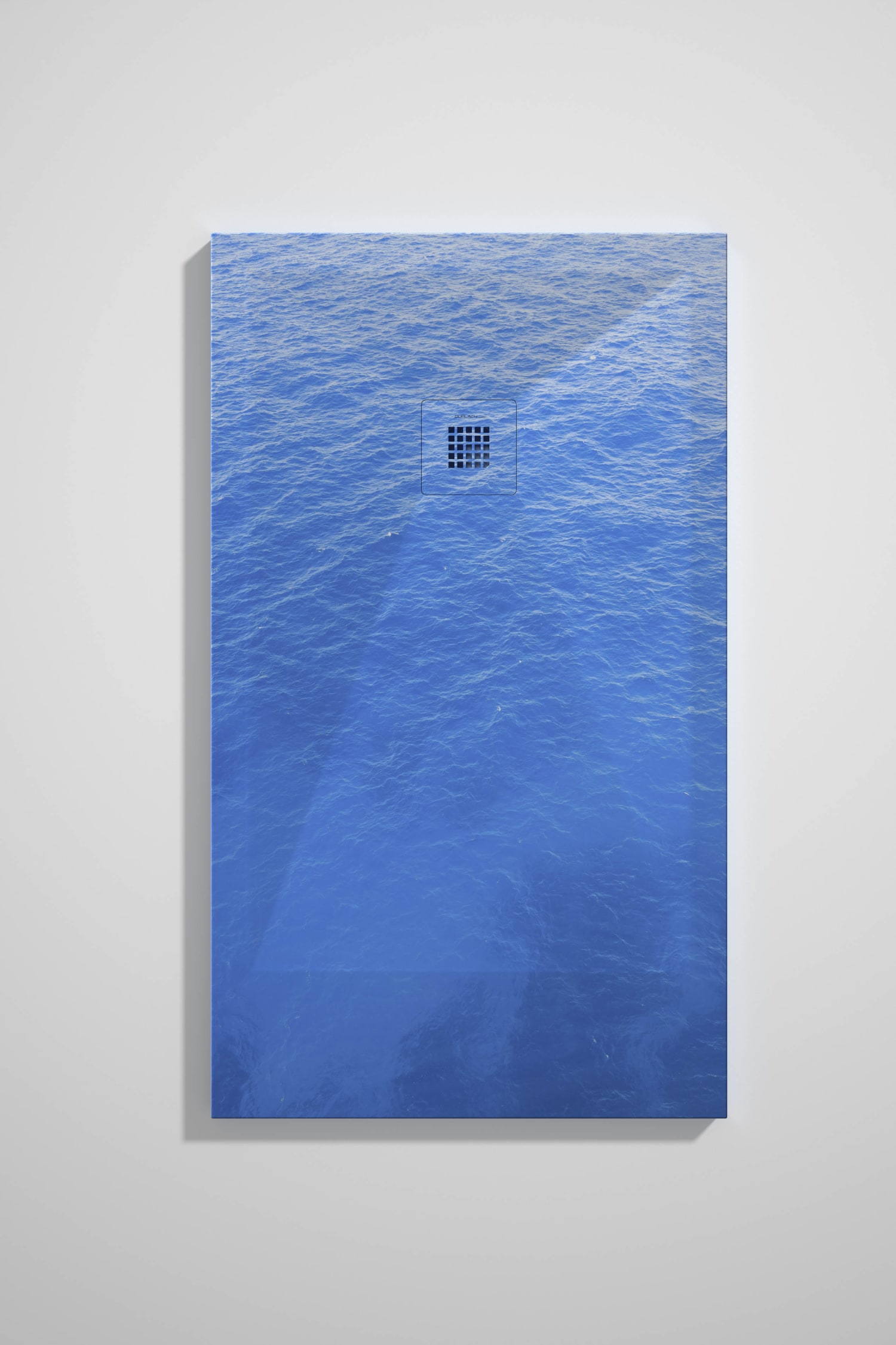 Platos de ducha de resina decorados Bruntec Design 3D Azul opción 11