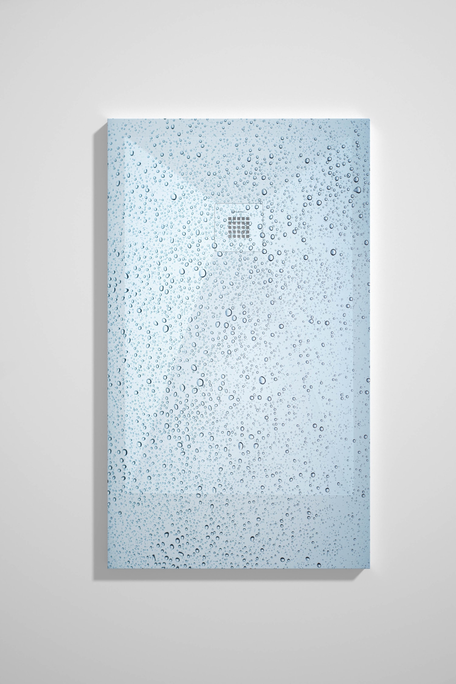 Platos de ducha de resina decorados Bruntec Design 3D Azul opción 9