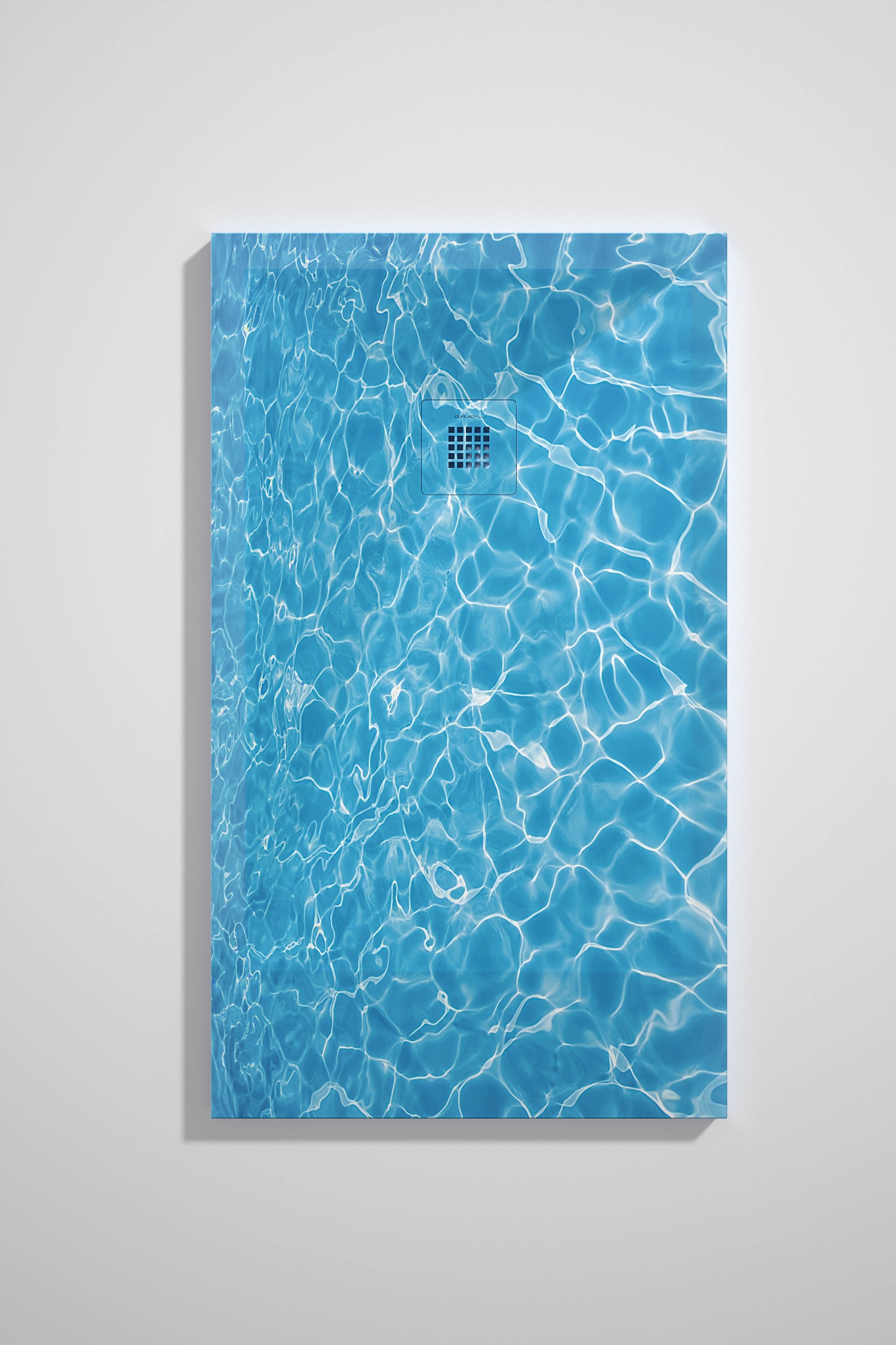 Platos de ducha de resina decorados Bruntec Design 3D Azul opción 7