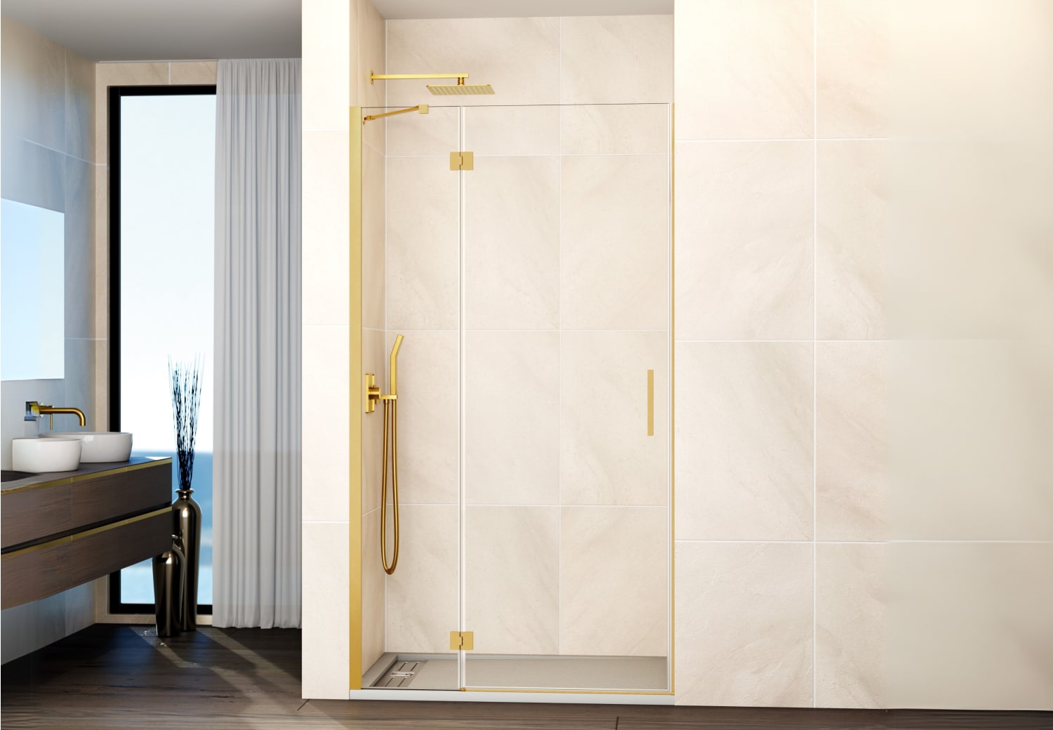 Mampara de ducha GME Glass (Combi C) Principal 4