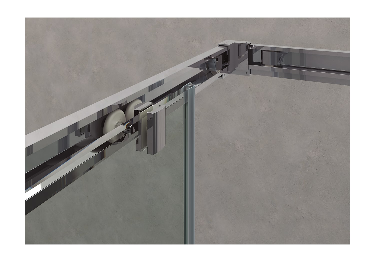 Mampara de ducha Norma (400) Detalle 4
