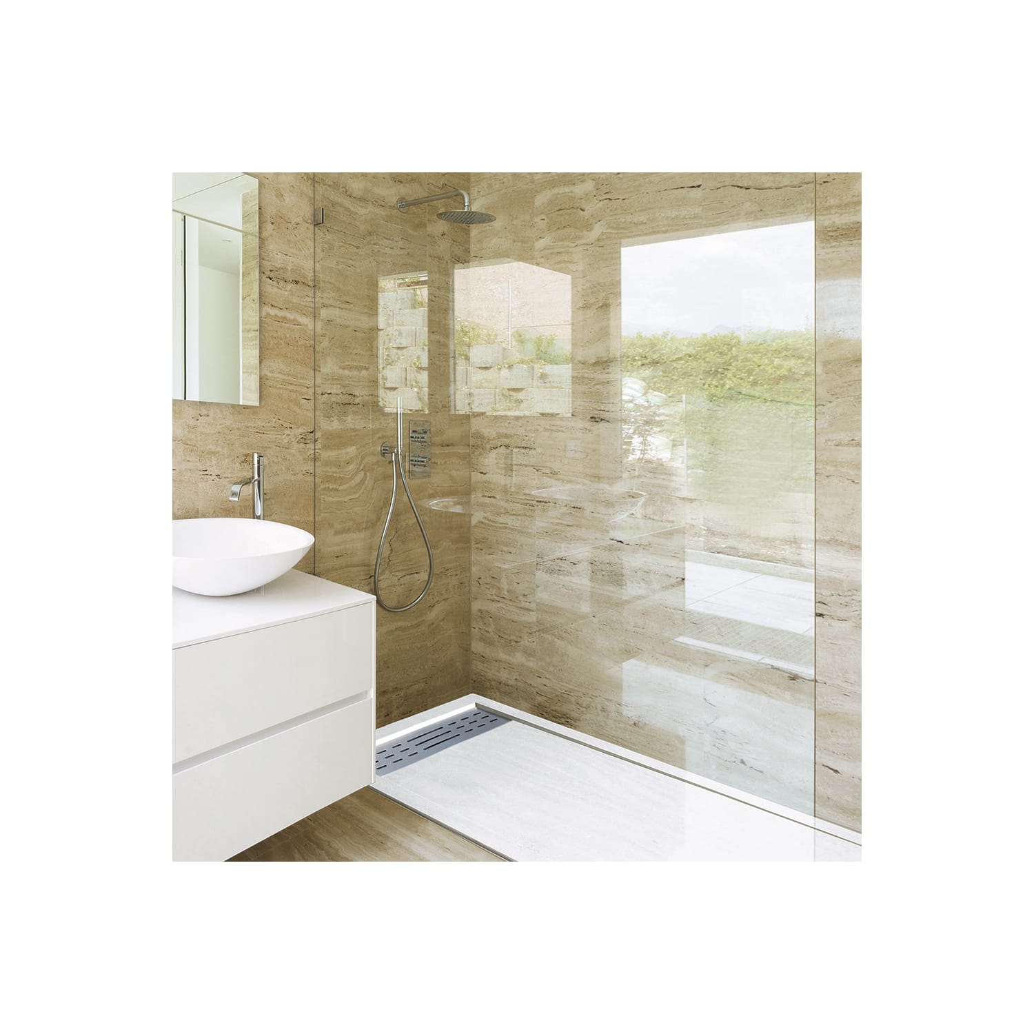 Plato de ducha Bruntec Premium Ambiente 13
