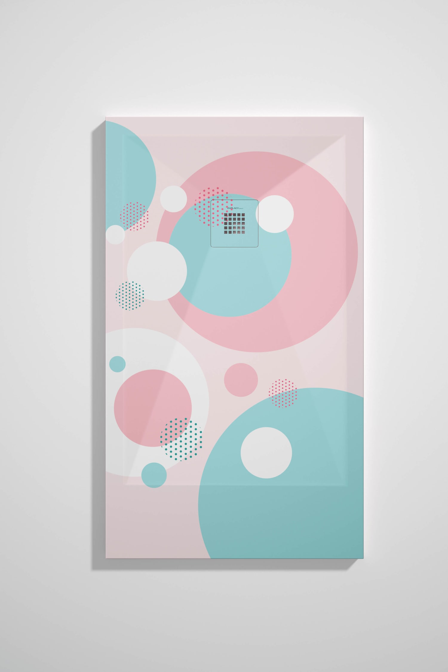 Platos de ducha de resina decorados Bruntec Design 3D Colorido opción 6