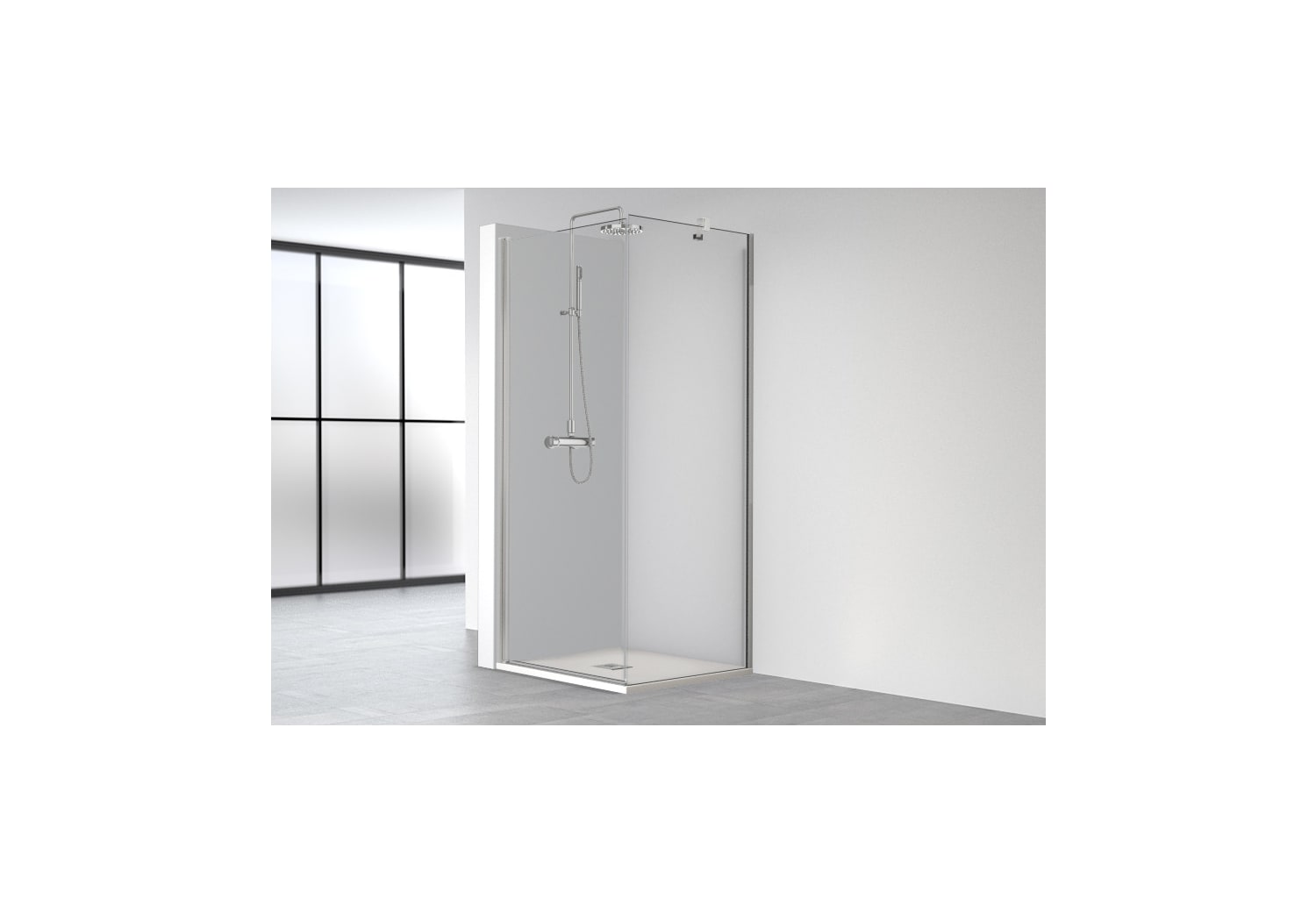 Mampara de ducha Profiltek Hada Plus (HP-310) opción 2