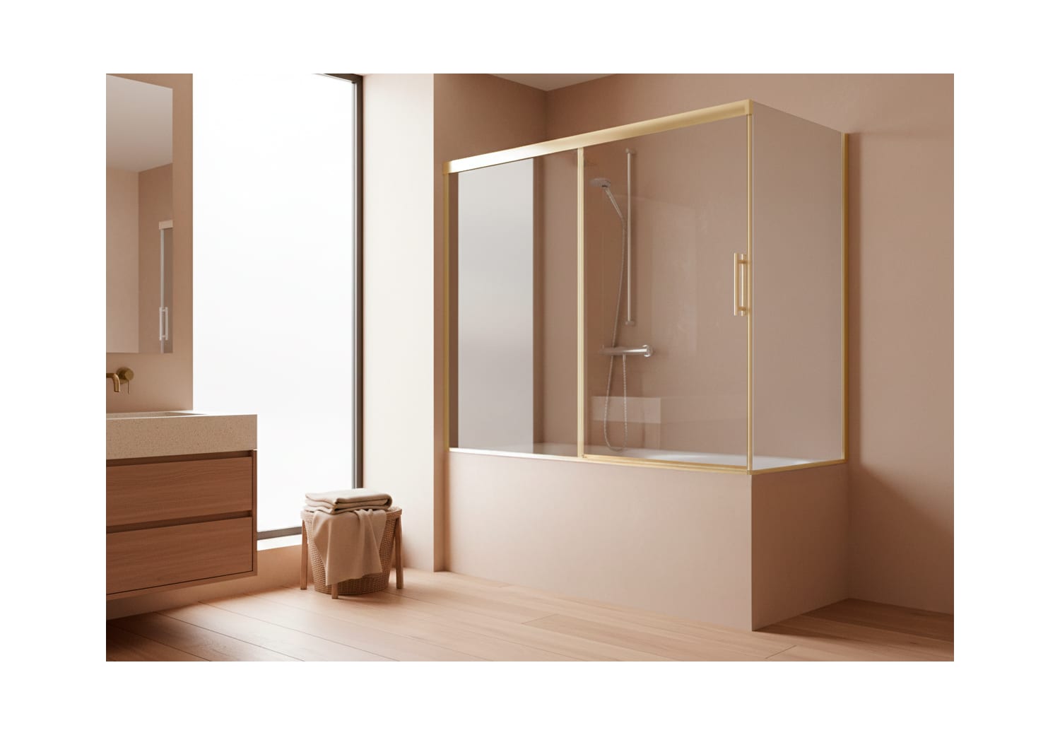 Mampara de bañera Aspen Principal 3