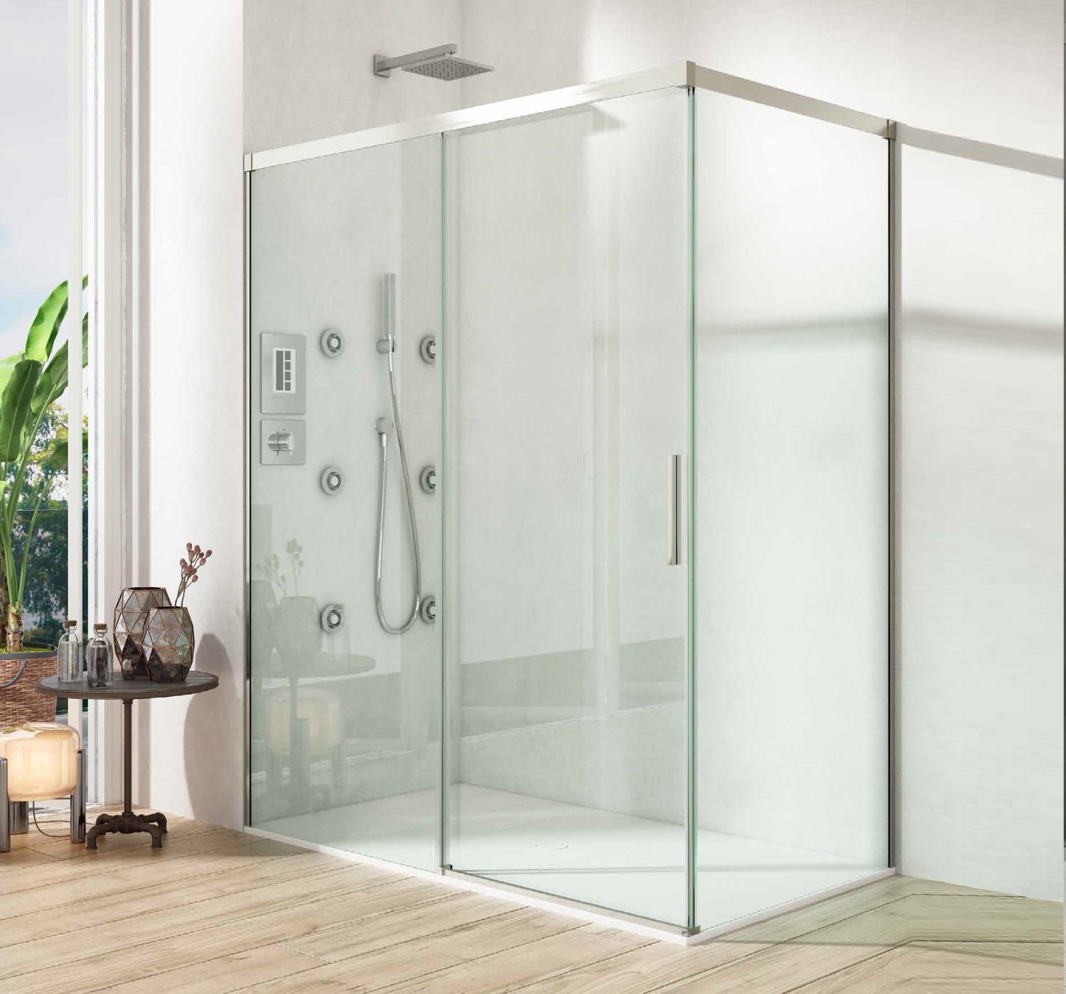 Mampara de ducha Glassinox Calais Principal 0