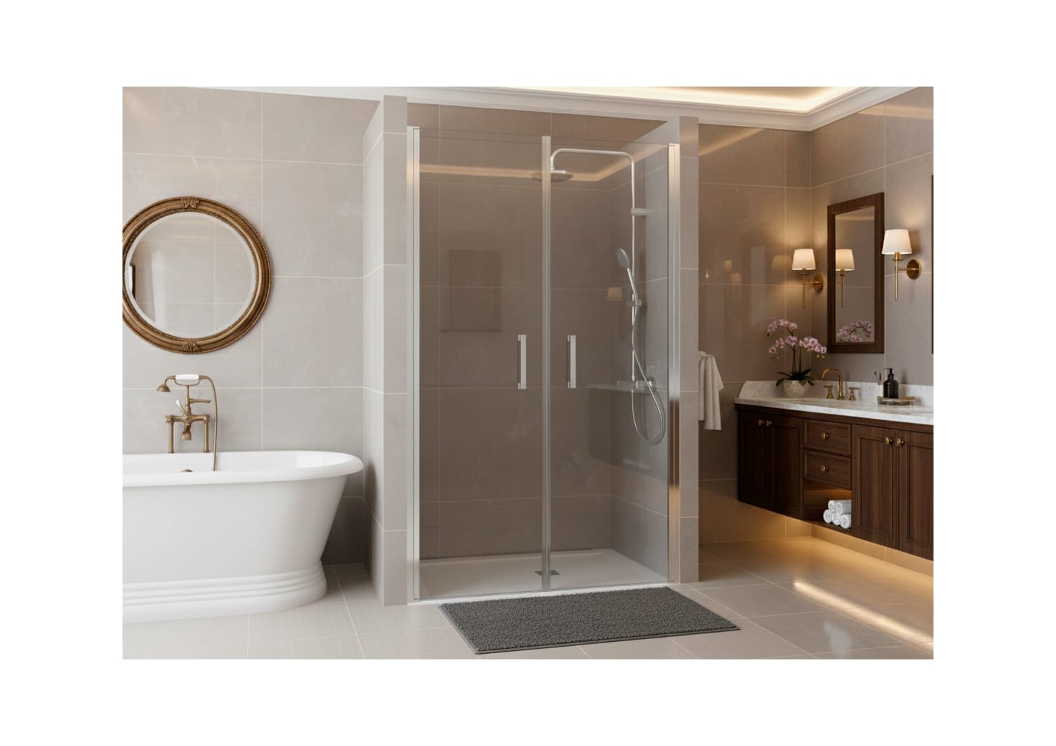 Mampara de ducha Vega (200A) a medida Principal 0
